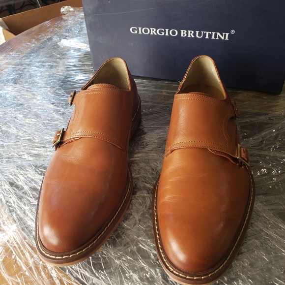 giorgio brutini double monk strap